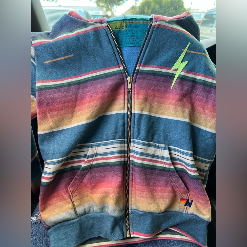 Aviator Nation Kids Hoodie Size 14